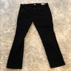 Size 31 rag and bone black jeans